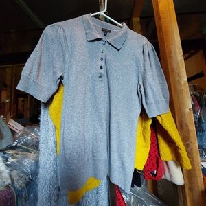 Sparkly Polo Sweater